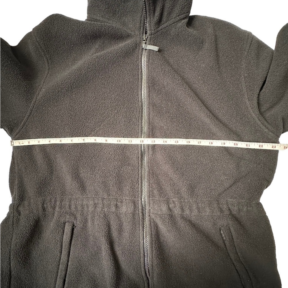 Eddie Bauer Black PolarTec Fleece Zip Up Jacket Size L - Picture 4 of 9